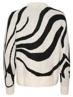 Kaffe Damen Strickpullover KAbirthe in sand