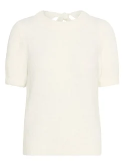 Kaffe Damen Strickpullover KAemilie in ecru