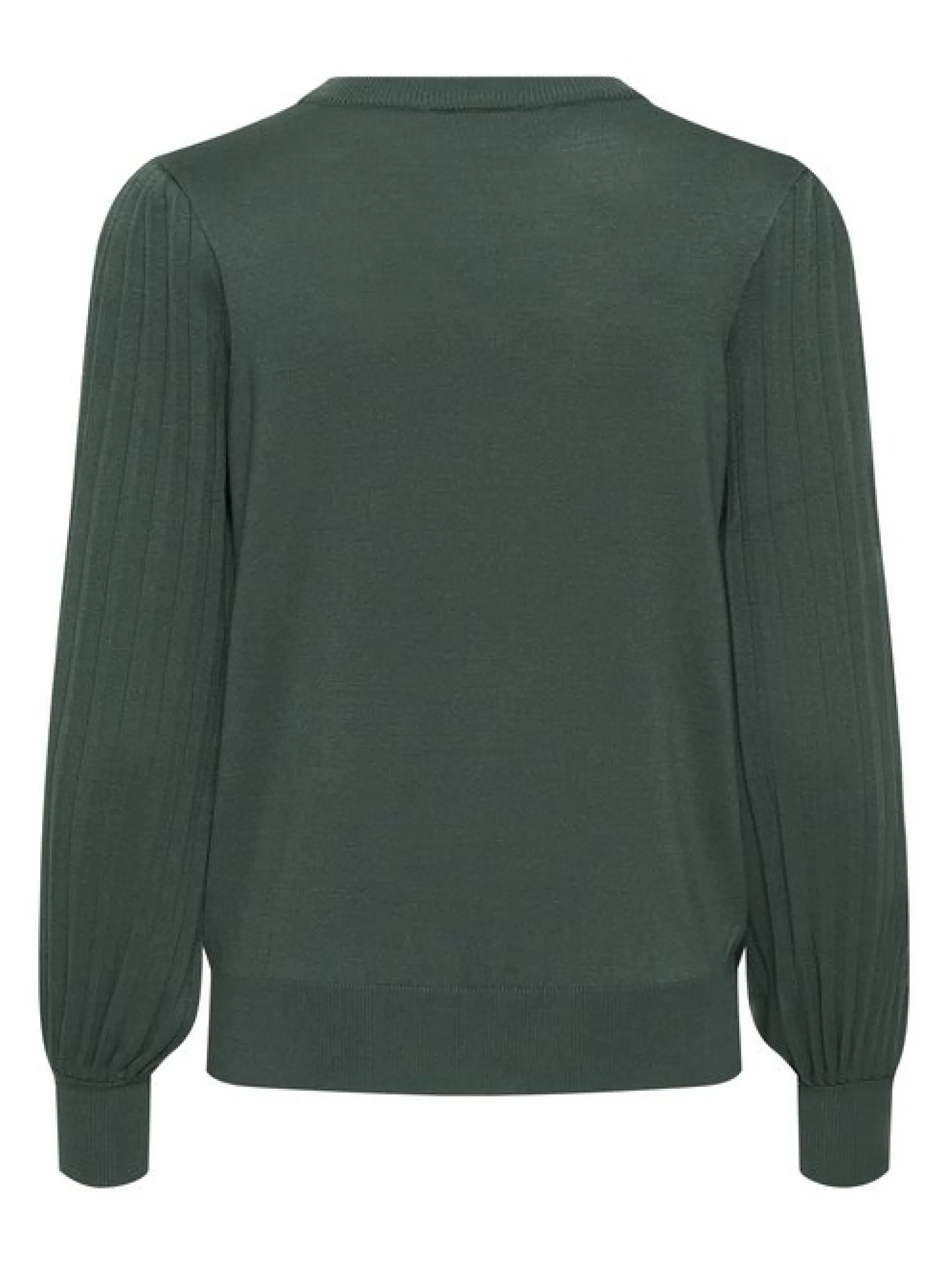 Kaffe Damen Strickpullover KAlone in grün