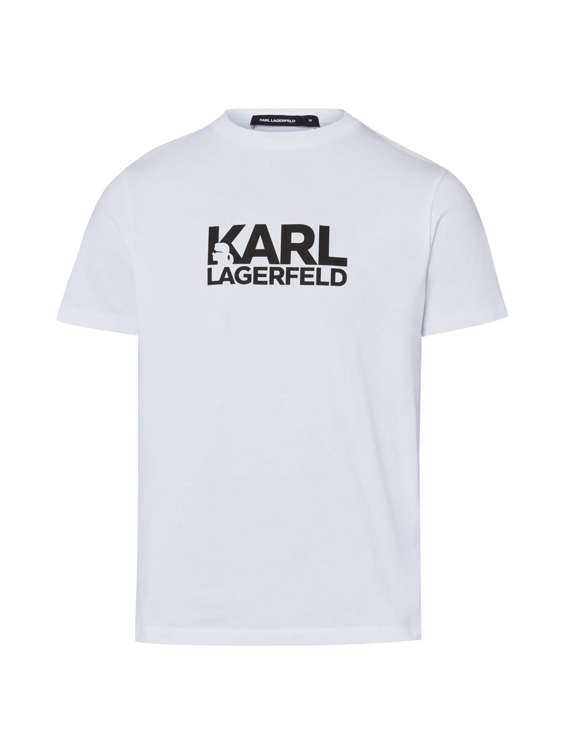 KARL LAGERFELD Herren T-Shirt in weiß schwarz