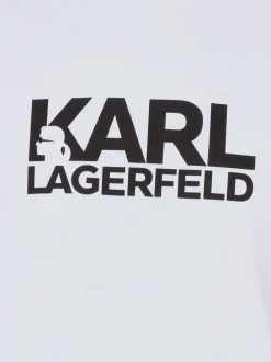 KARL LAGERFELD Herren T-Shirt in weiß schwarz