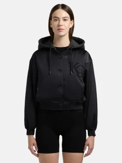 Khujo Damen Collegejacke - Chani in schwarz