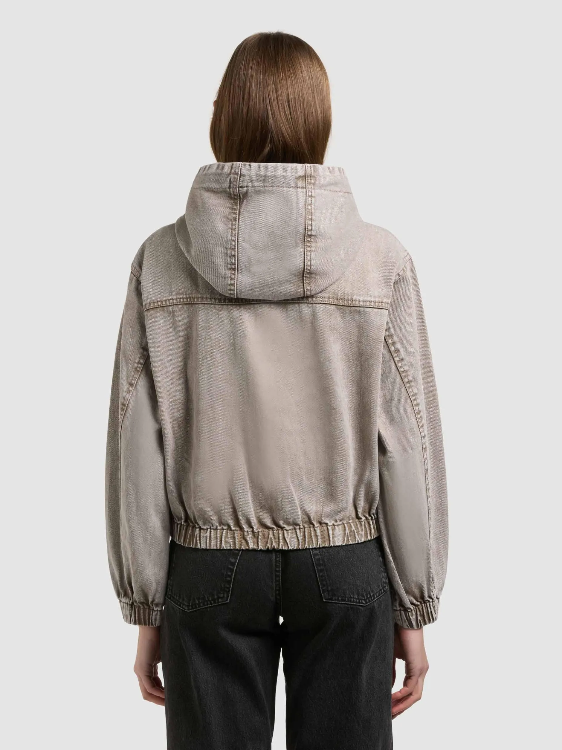 Khujo Damen Jeansjacke - Gretel in braun