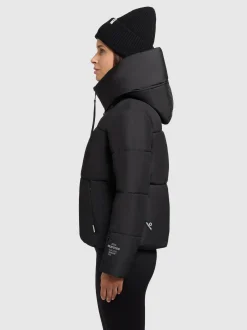Khujo Damen Steppjacke - Audrey Matt in schwarz