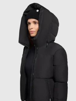 Khujo Damen Steppjacke - Audrey Matt in schwarz