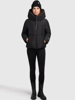 Khujo Damen Steppjacke - Audrey Matt in schwarz