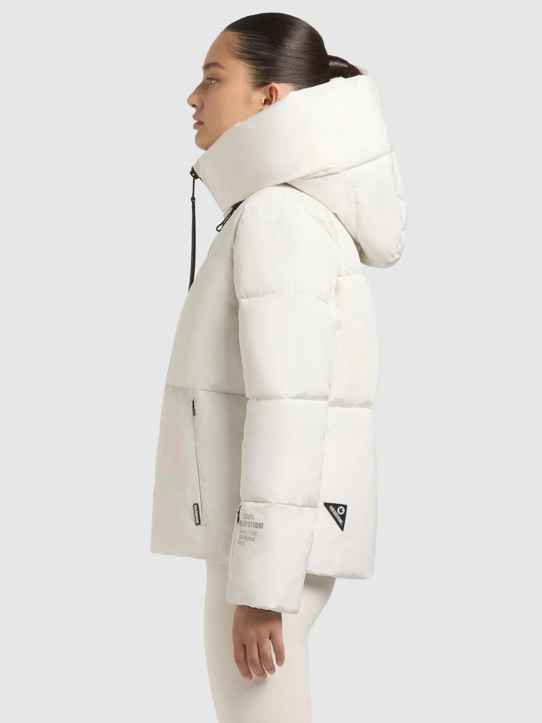 Khujo Damen Steppjacke - Audrey Matt in weiß