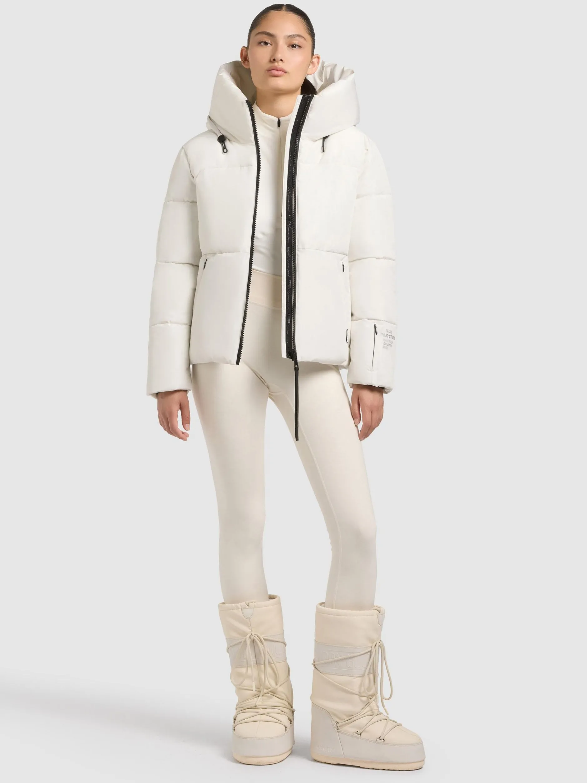 Khujo Damen Steppjacke - Audrey Matt in weiß