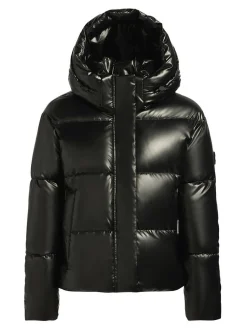 Khujo Damen Steppjacke - Devina Shiny-YM in grün schwarz