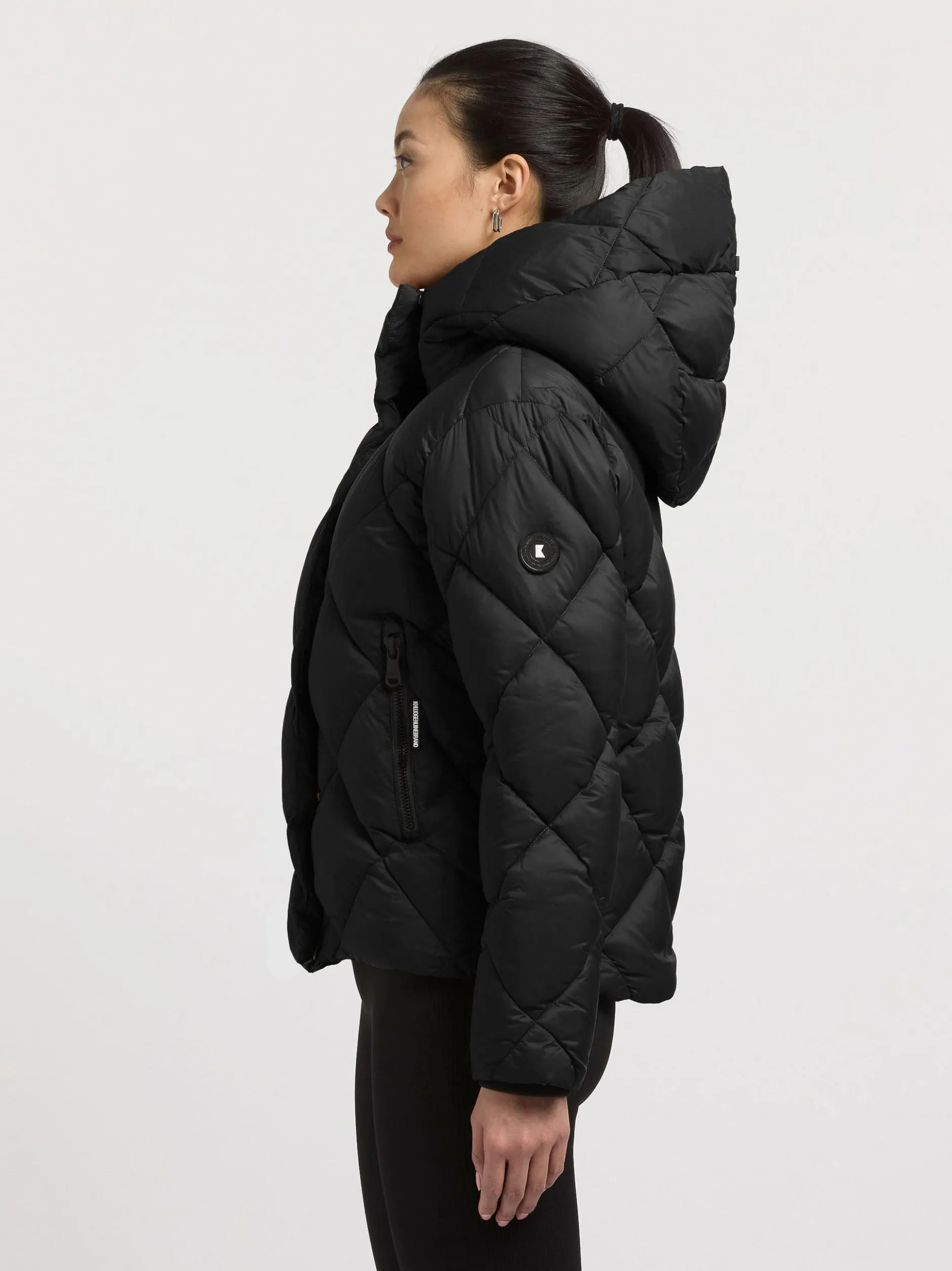 Khujo Damen Steppjacke - Lilian in schwarz