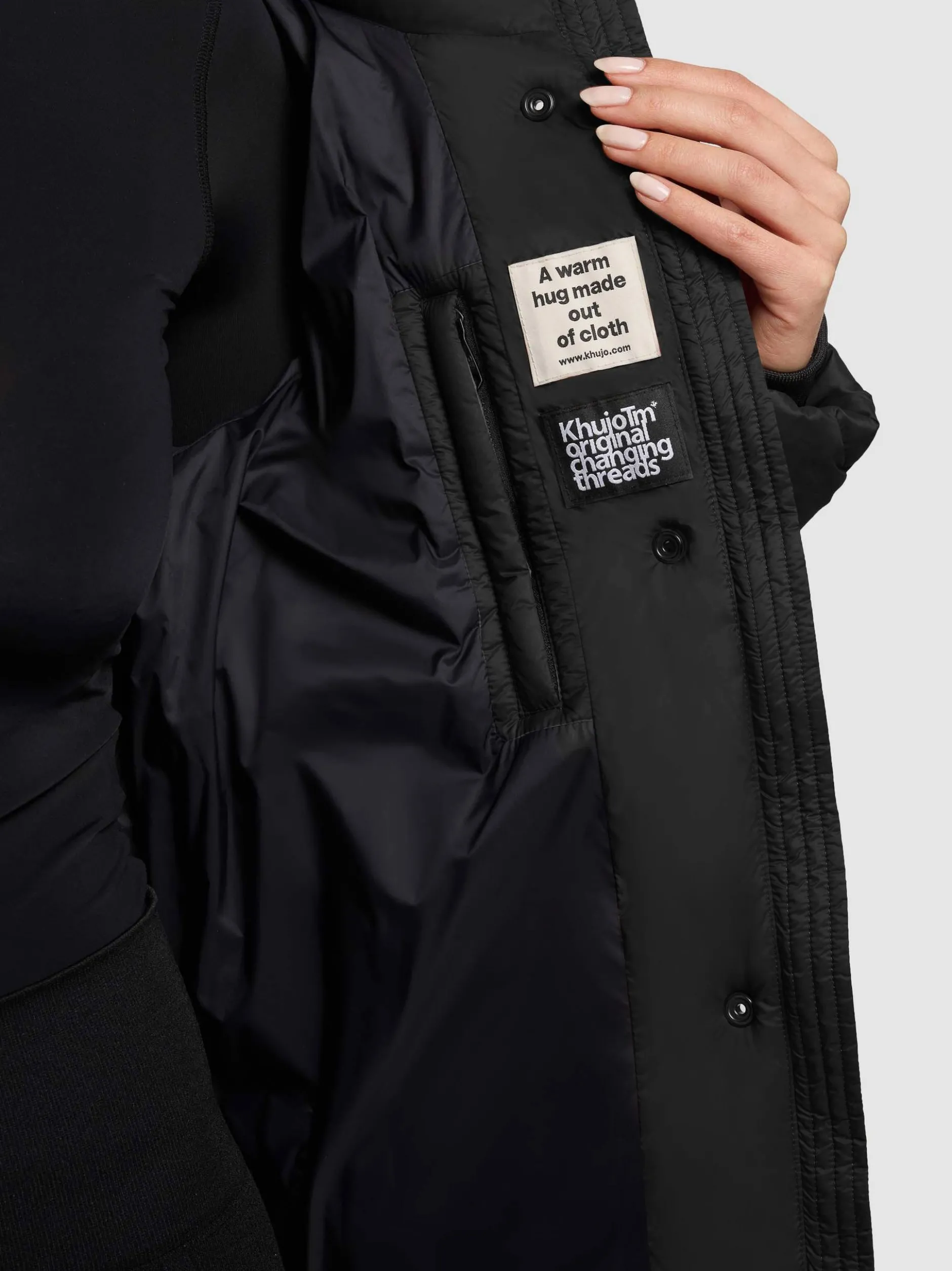 Khujo Damen Steppjacke - Lilian in schwarz