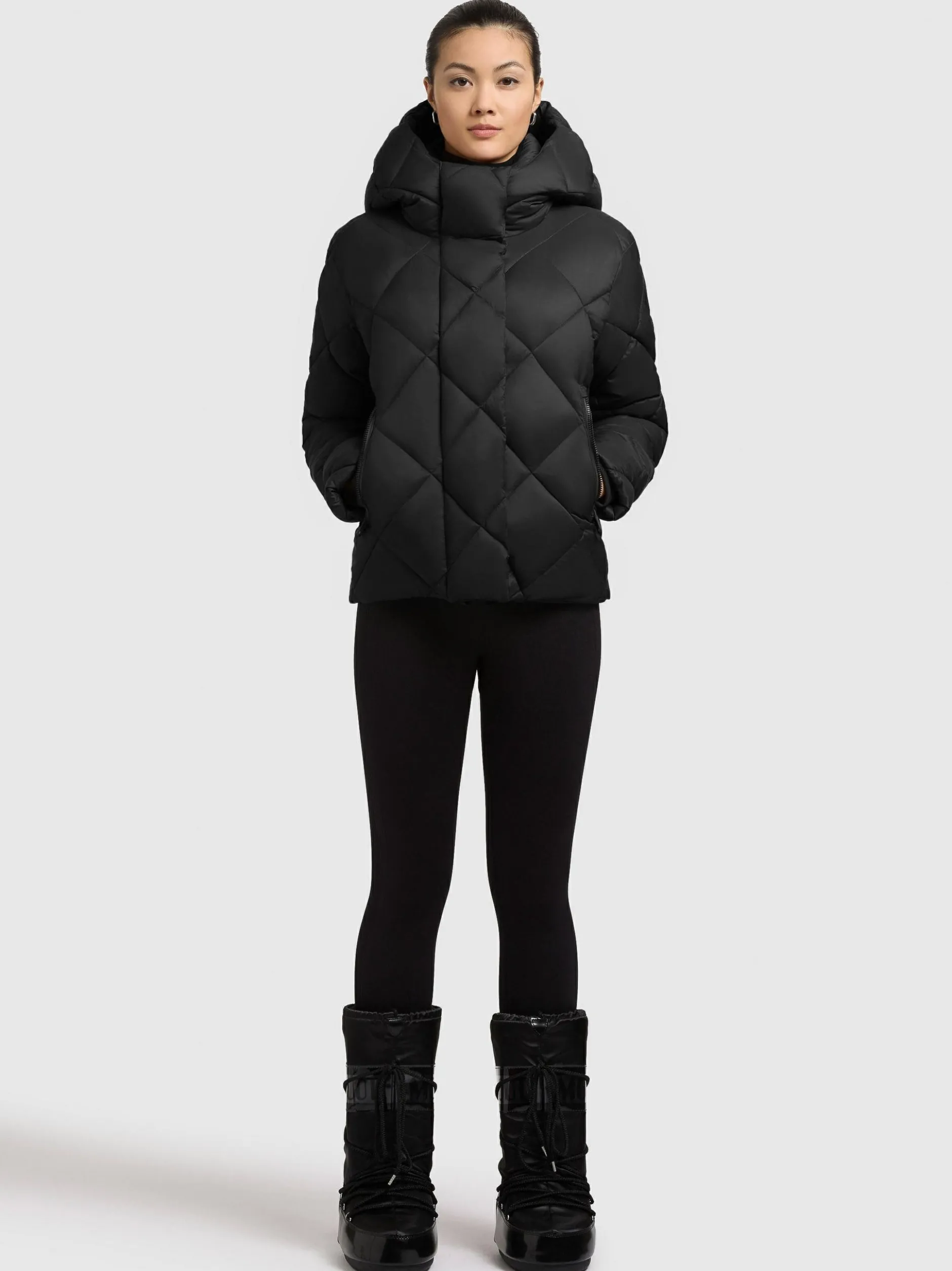 Khujo Damen Steppjacke - Lilian in schwarz