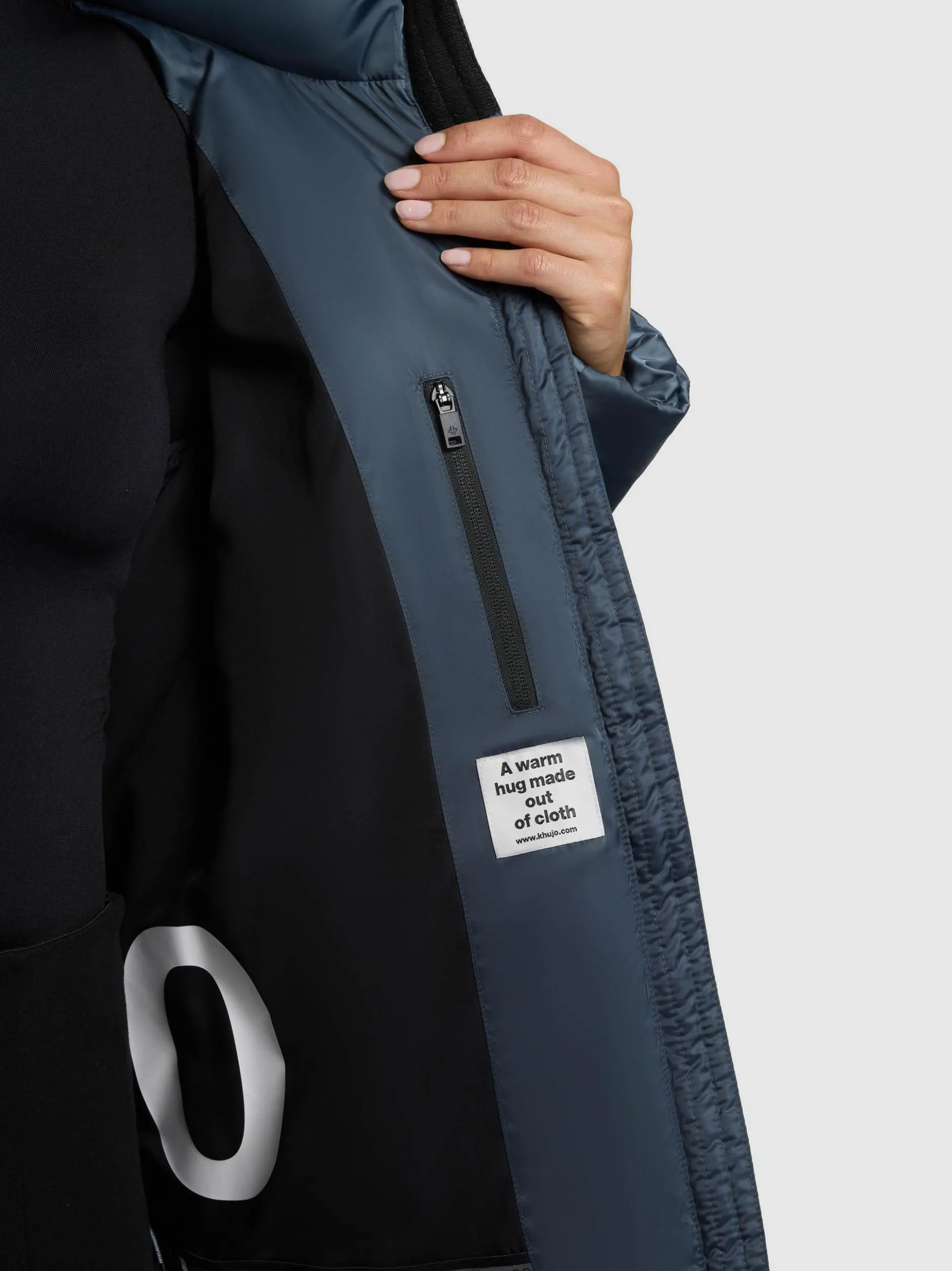 Khujo Damen Winterjacke - Olsa2 in blau