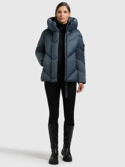 Khujo Damen Winterjacke - Olsa2 in blau