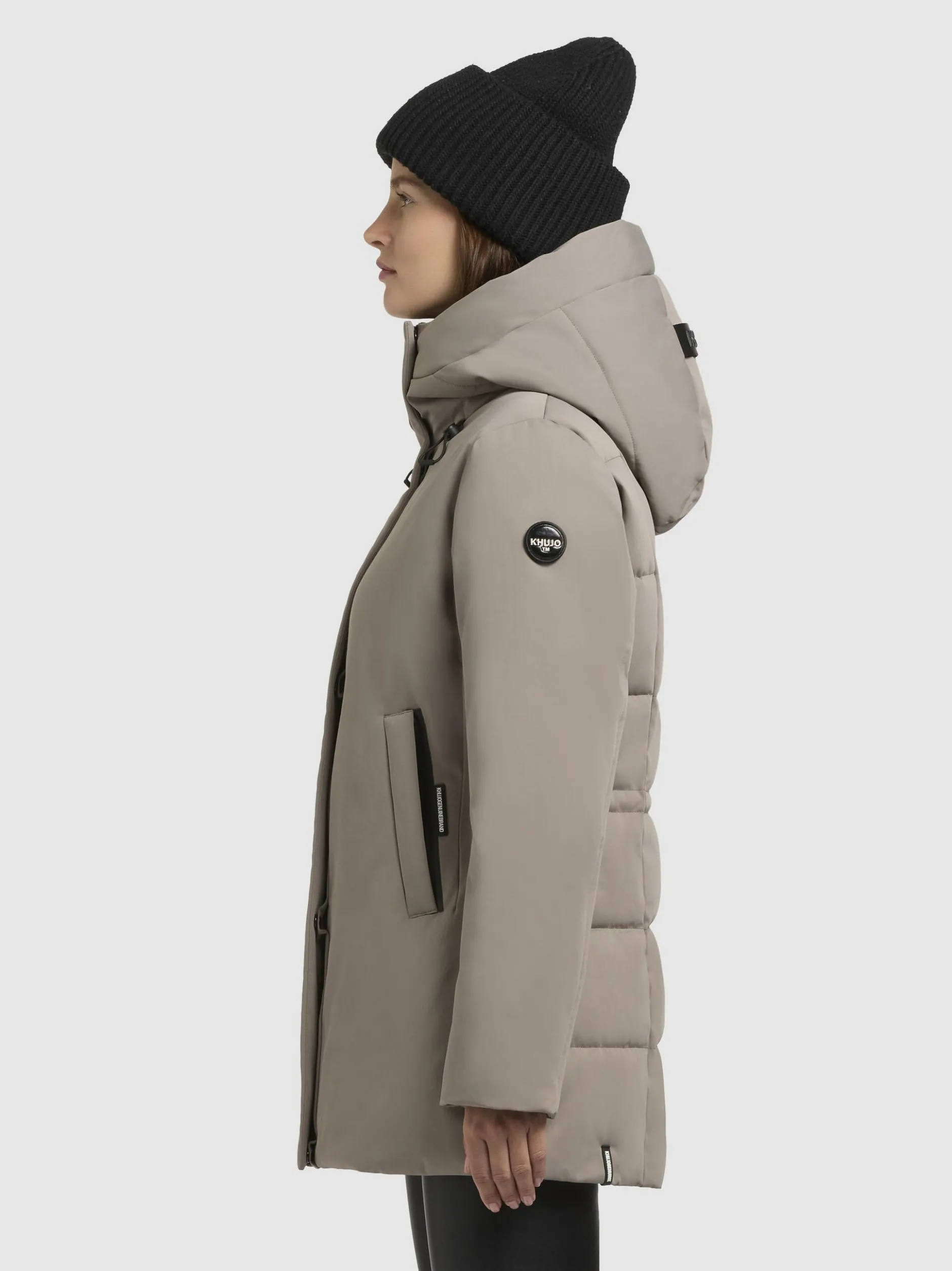Khujo Damen Winterjacke - Palla-YM in beige