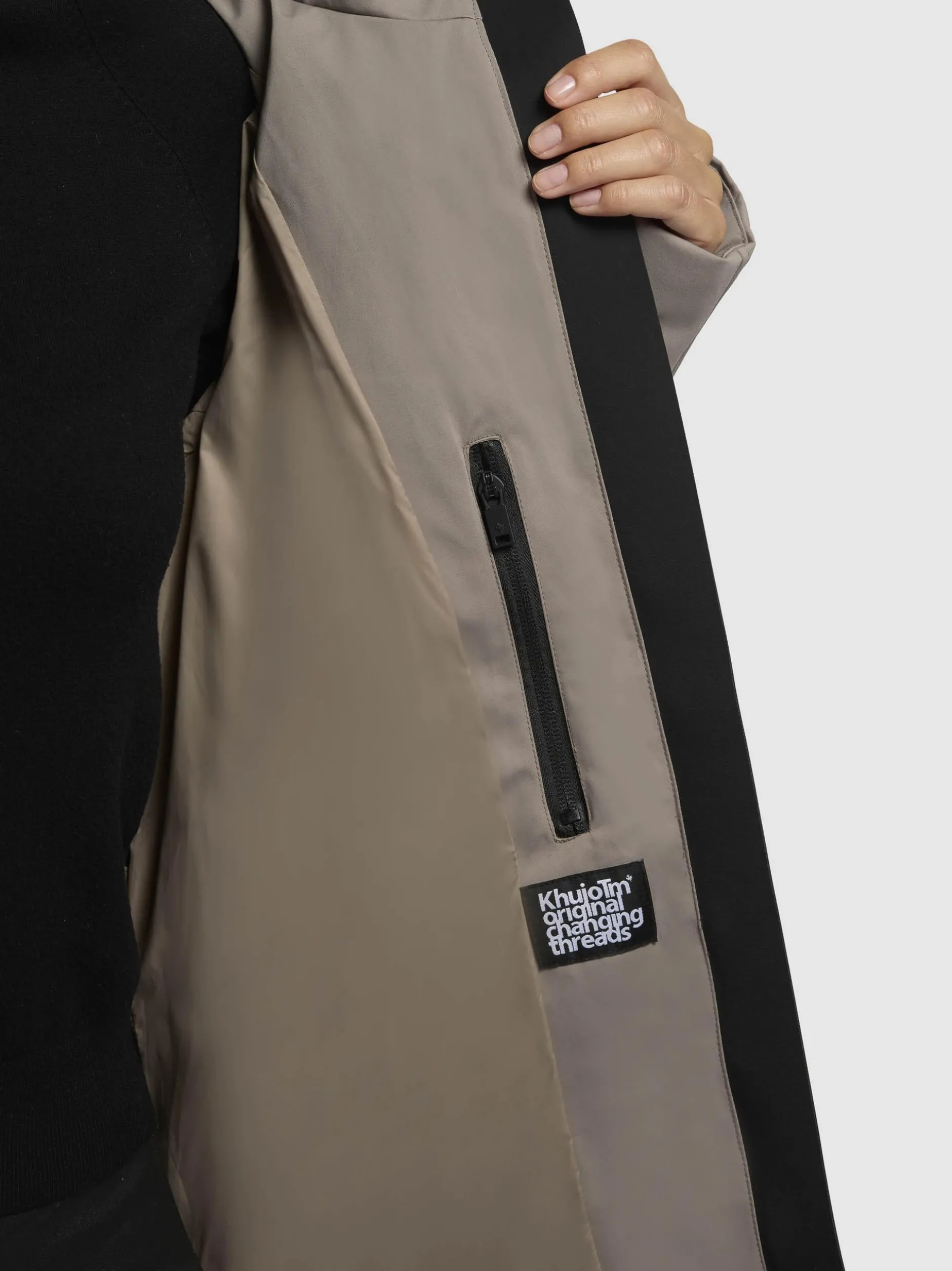 Khujo Damen Winterjacke - Palla-YM in beige