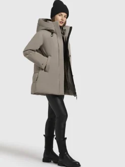 Khujo Damen Winterjacke - Palla-YM in beige