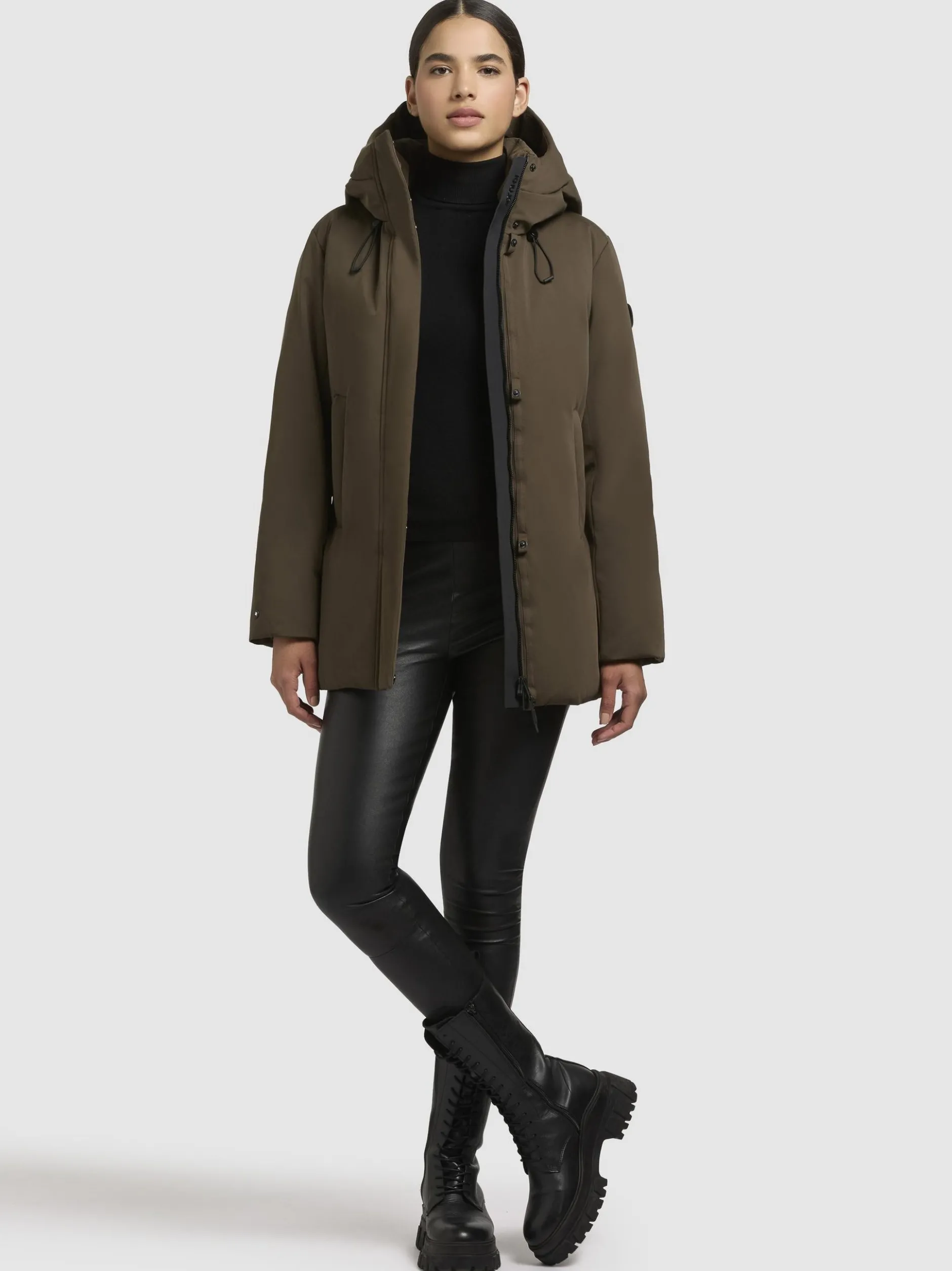 Khujo Damen Winterjacke - Palla-YM in grün