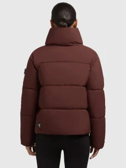 Khujo Damen Winterjacke - Rinja2 Matt in rot