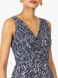 Kraimod Damen Abendkleid in blau - Länge: lang