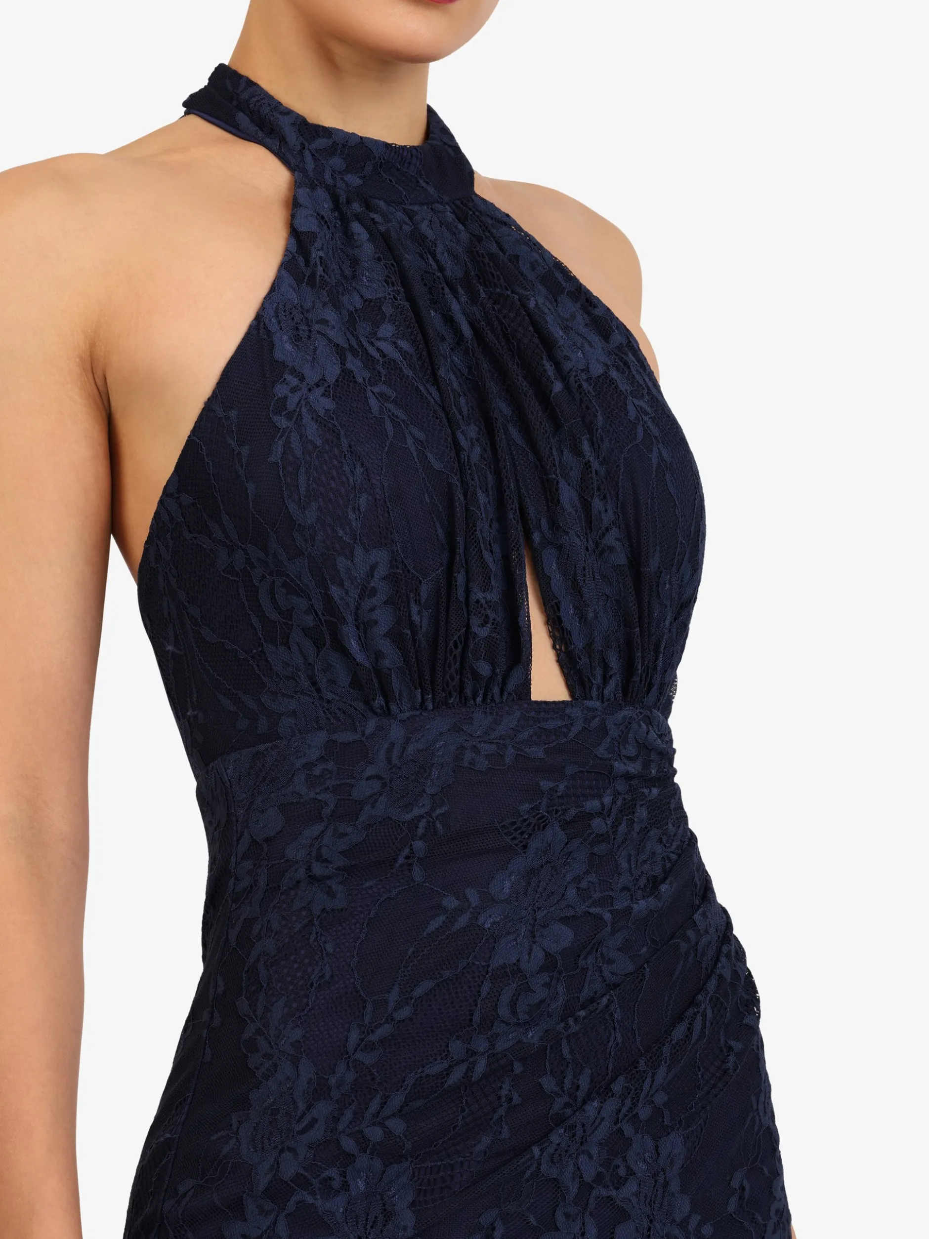 Kraimod Damen Abendkleid in blau - Länge: lang