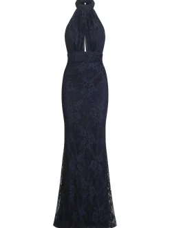 Kraimod Damen Abendkleid in blau - Länge: lang