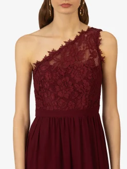 Kraimod Damen Abendkleid in bordeaux - Länge: lang