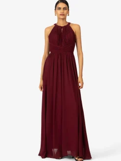 Kraimod Damen Abendkleid in bordeaux - Länge: lang
