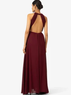 Kraimod Damen Abendkleid in bordeaux - Länge: lang