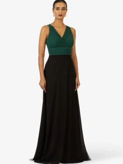 Kraimod Damen Abendkleid in grün - Länge: lang