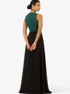 Kraimod Damen Abendkleid in grün - Länge: lang