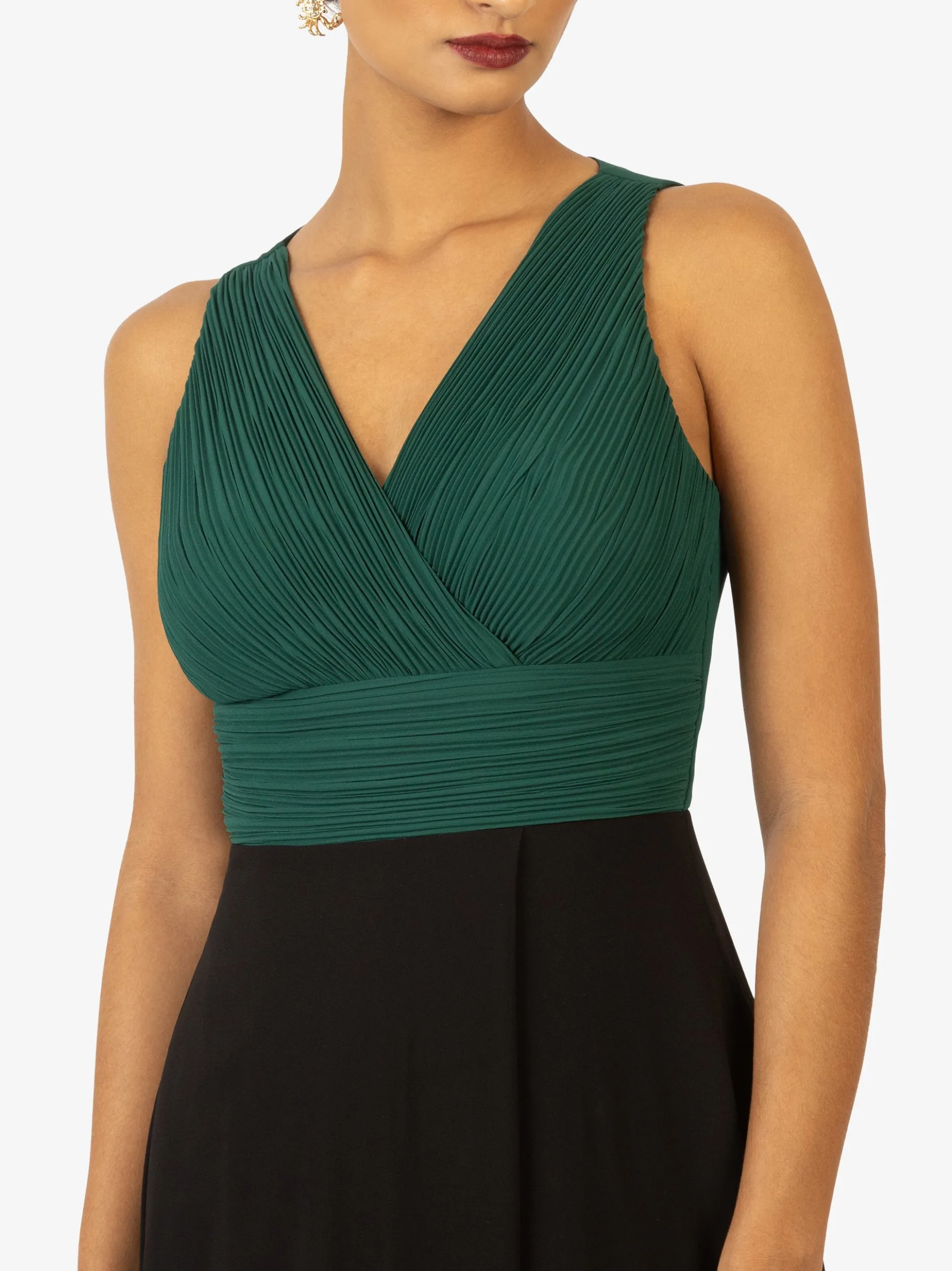 Kraimod Damen Abendkleid in grün - Länge: lang
