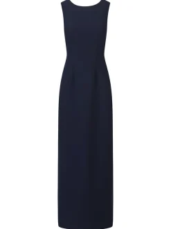 Kraimod Damen Abendkleid in marine - Ausschnitt: U-Boot