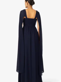 Kraimod Damen Abendkleid in marine - Länge: lang