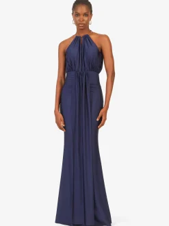 Kraimod Damen Abendkleid in marine - Länge: lang