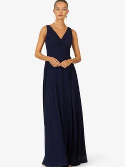 Kraimod Damen Abendkleid in marine - Länge: lang