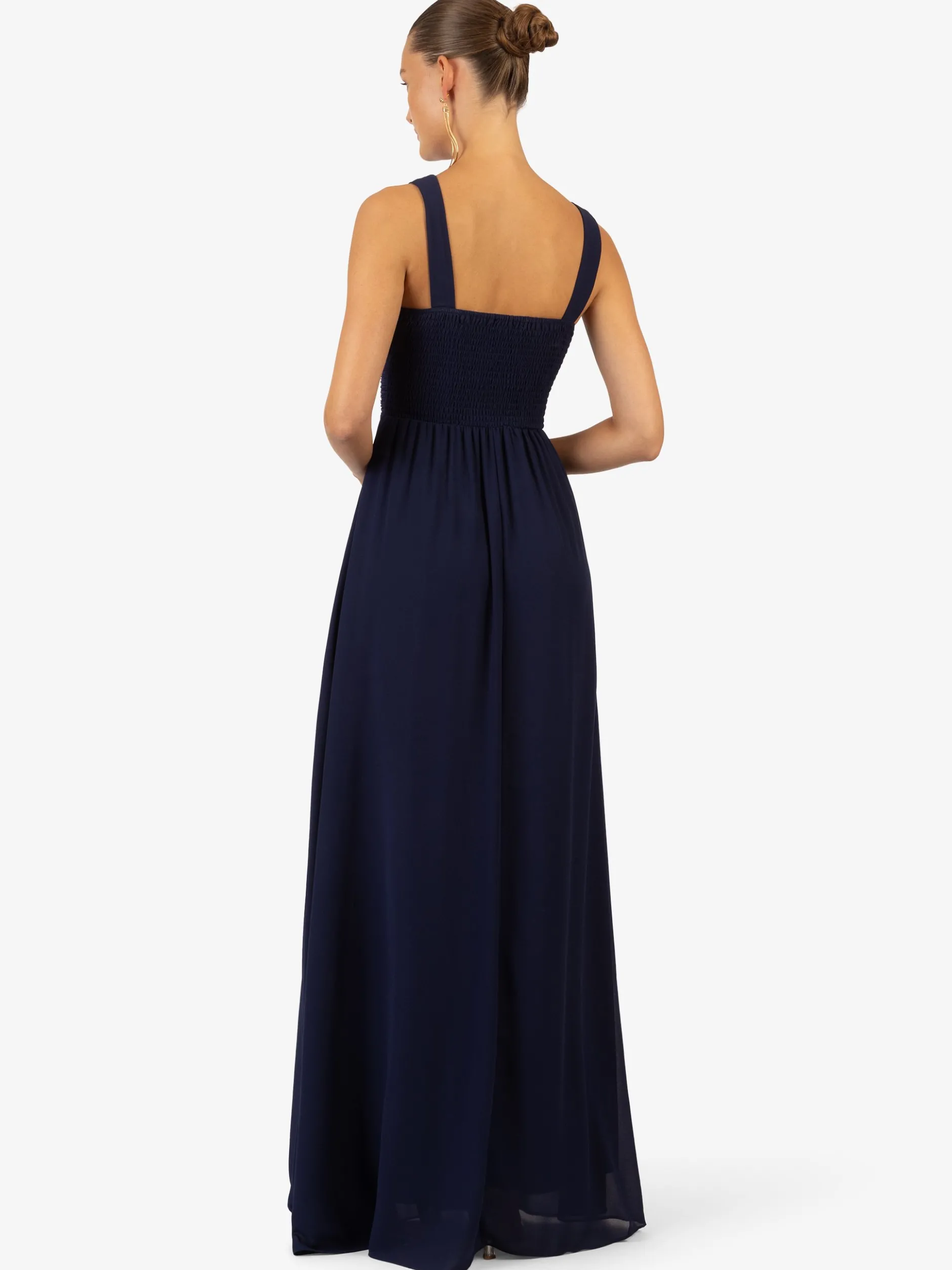 Kraimod Damen Abendkleid in marine - Länge: lang