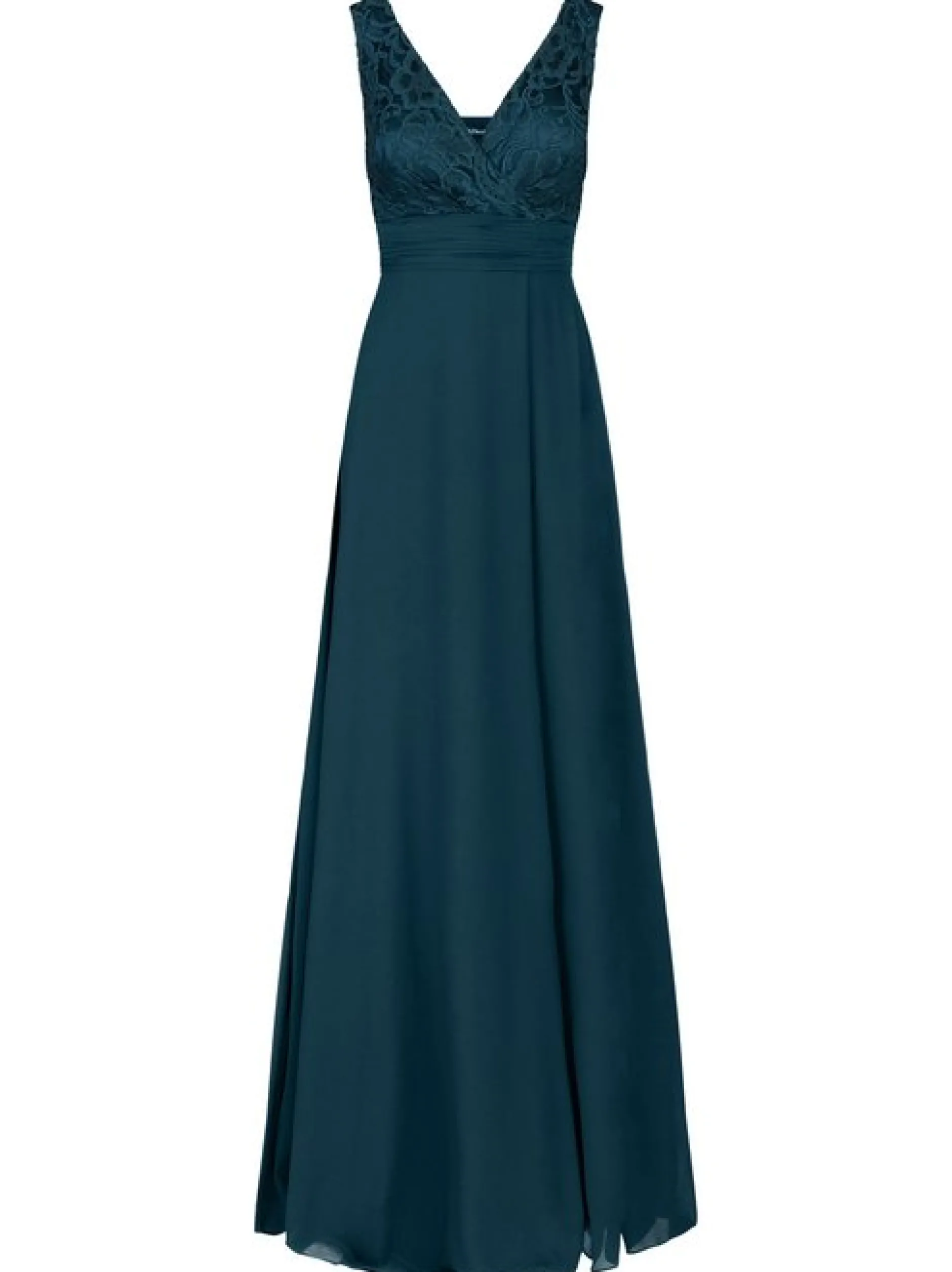 Kraimod Damen Abendkleid in petrol - Länge: lang
