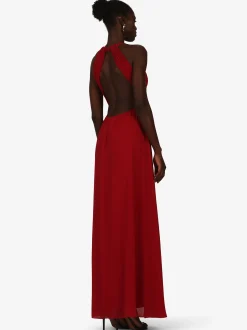 Kraimod Damen Abendkleid in rot - Länge: lang