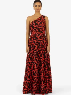 Kraimod Damen Abendkleid in rot - Länge: lang