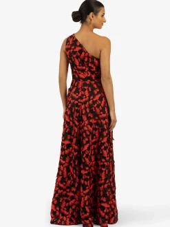 Kraimod Damen Abendkleid in rot - Länge: lang