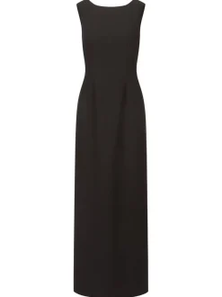 Kraimod Damen Abendkleid in schwarz - Ausschnitt: U-Boot