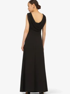 Kraimod Damen Abendkleid in schwarz - Ausschnitt: U-Boot