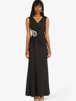 Kraimod Damen Abendkleid in schwarz - Länge: lang
