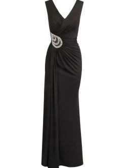 Kraimod Damen Abendkleid in schwarz - Länge: lang