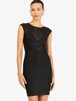 Kraimod Damen Bodycon-Kleid in schwarz - Länge: kurz