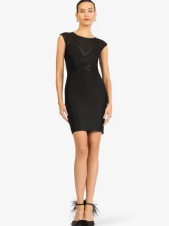 Kraimod Damen Bodycon-Kleid in schwarz - Länge: kurz