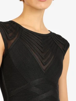 Kraimod Damen Bodycon-Kleid in schwarz - Länge: kurz