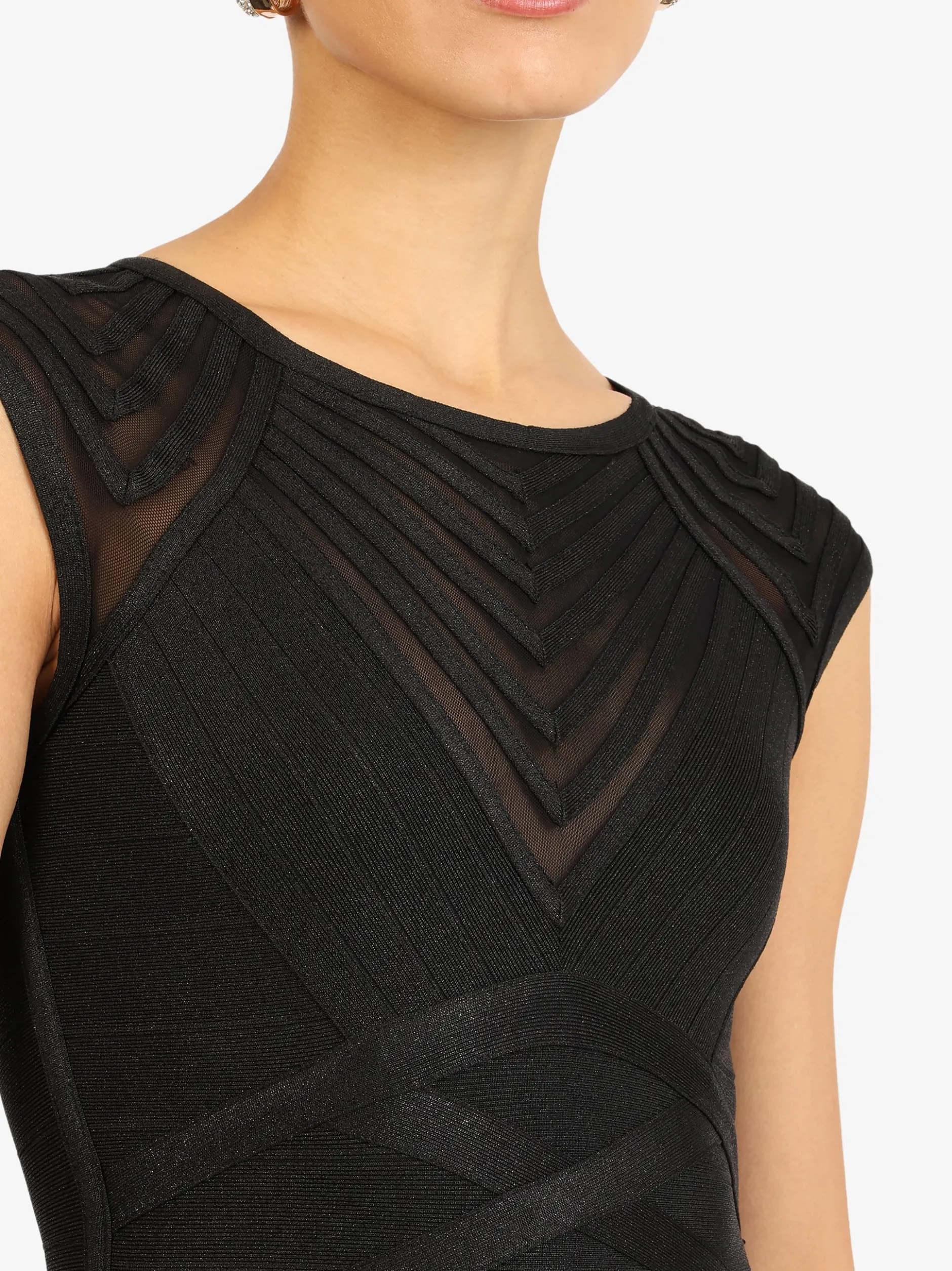 Kraimod Damen Bodycon-Kleid in schwarz - Länge: kurz