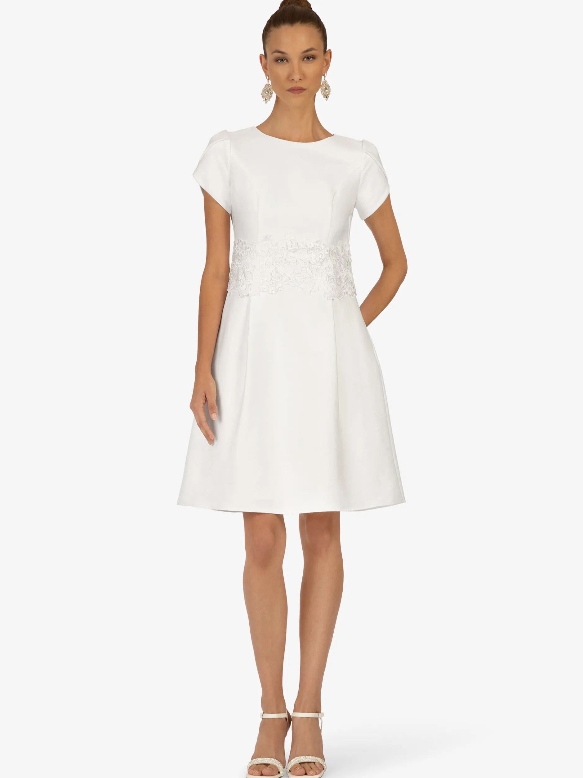Kraimod Damen Brautkleid in weiß - Länge: mittel